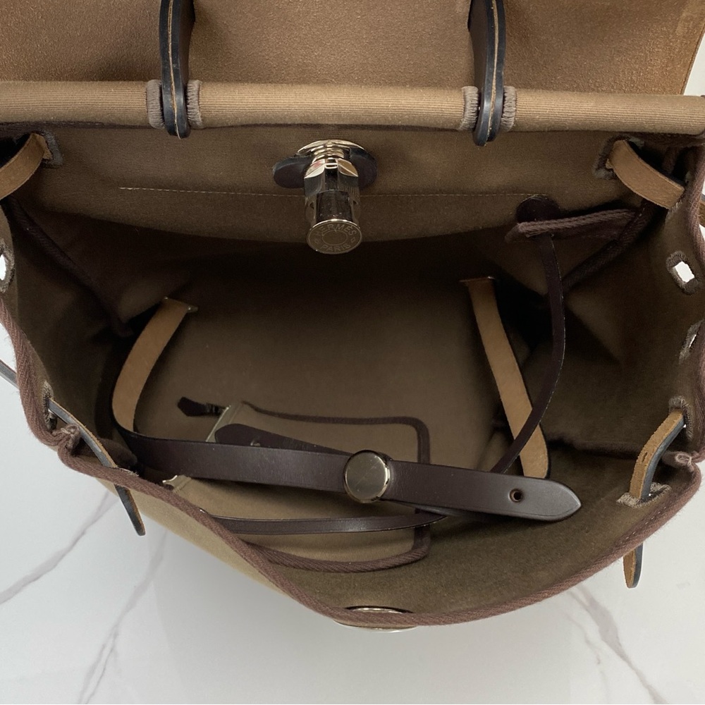 Hermès Herbag A Dos Zip Retourne Backpack - Picture 6 of 6